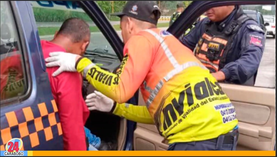 Colisión entre vehículo y moto