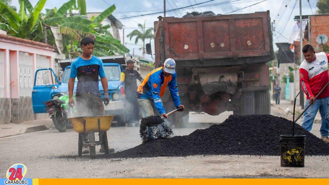 asfalto en Guacara