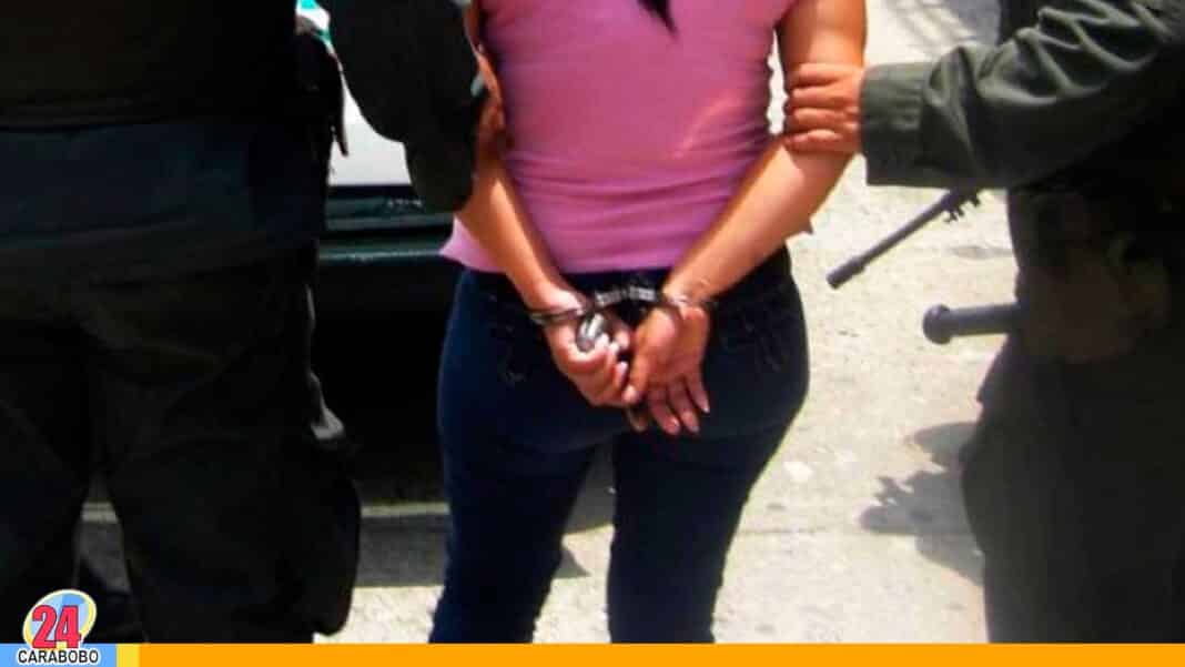 detenida cobrar una extorsión
