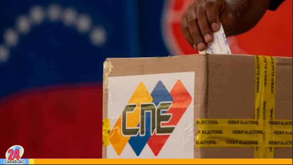 Mesas de votación en Carabobo