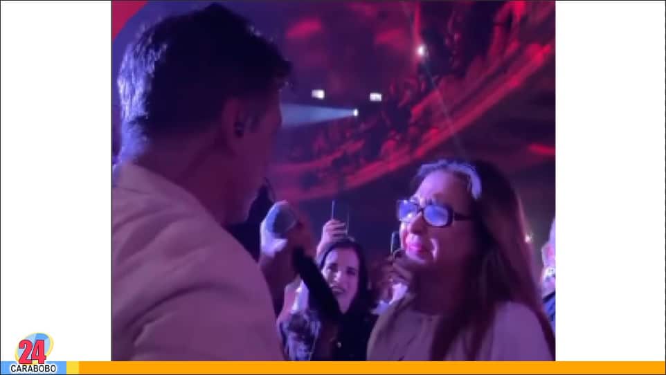 Reencuentro de Guillermo Dávila y Alba Roversi
