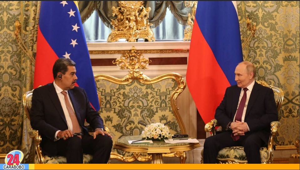Presidente Maduro se reunió con Vladimir Putin
