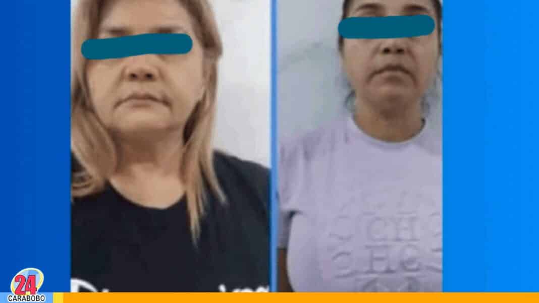 mujeres detenidas estafa