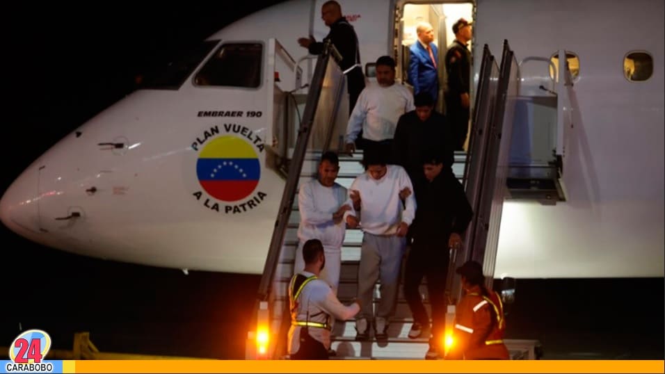 Vuelo de repatriados desde Estados Unidos