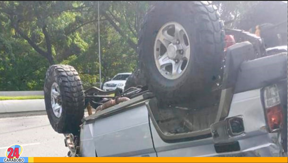 Accidente de tránsito en Caracas