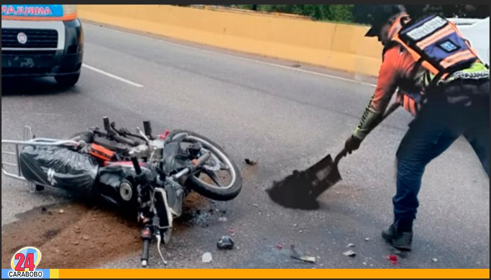 Motorizado perdió la vida cerca del Distribuidor San Blas