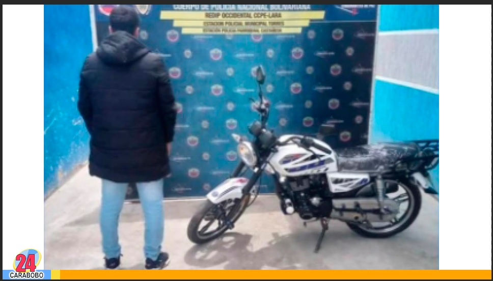 Por maniobras indebidas en una moto