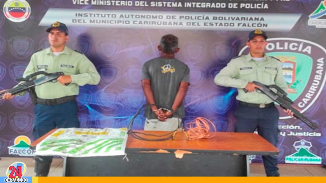 Detenido hurtar conductor eléctrico