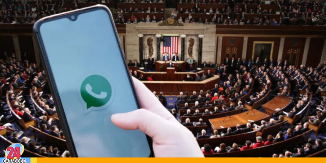 Prohíben WhatsApp en Congreso de EEUU