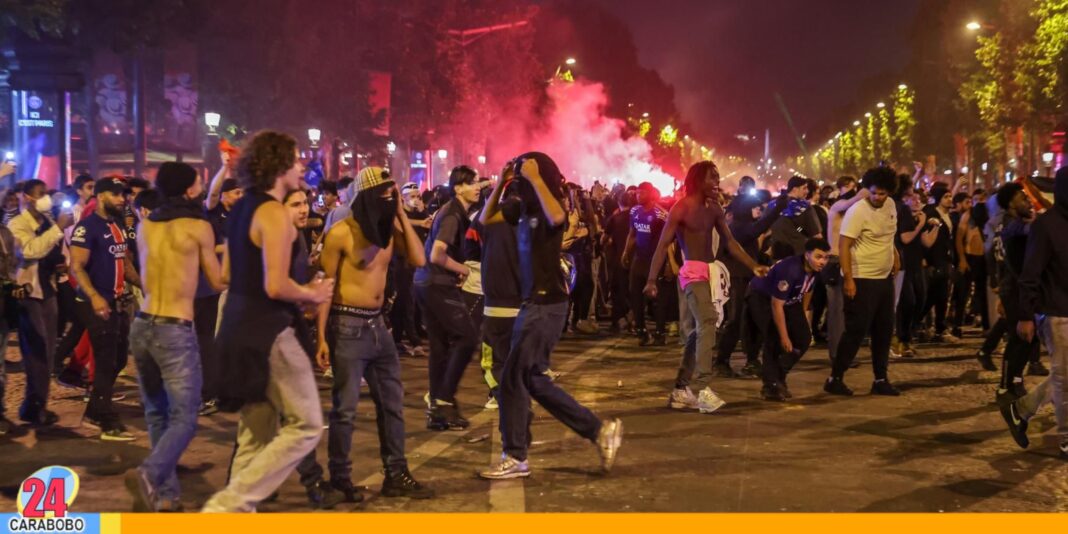 Caos Francia tras triunfo PSG