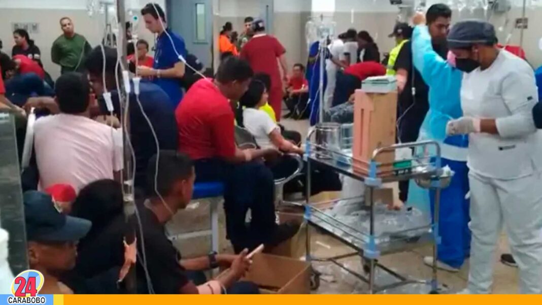 Funcionarios policiales intoxicados en Maturín
