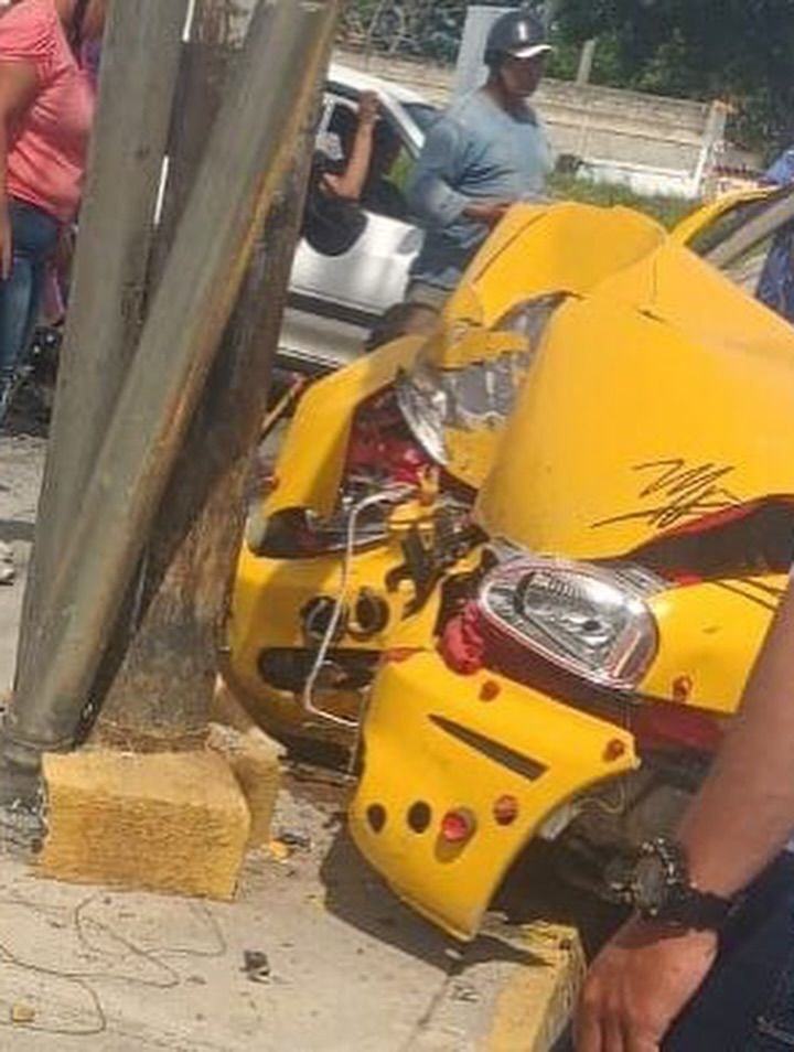 Accidente en Cabudare estado Lara dejó cinco lesionados