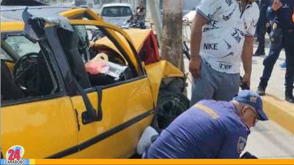 Accidente en Cabudare estado Lara dejó cinco lesionados