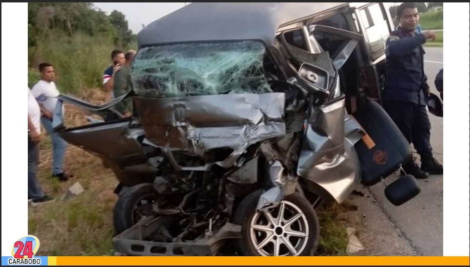 Accidente en Campo de Carabobo Tocuyito