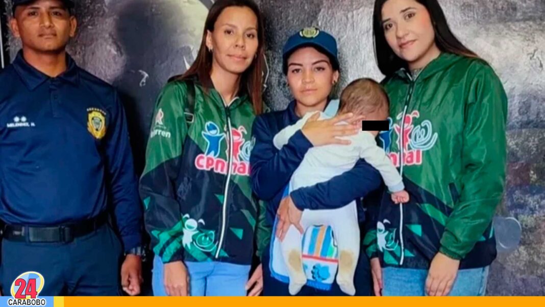 Mujer abandonó a su hijo