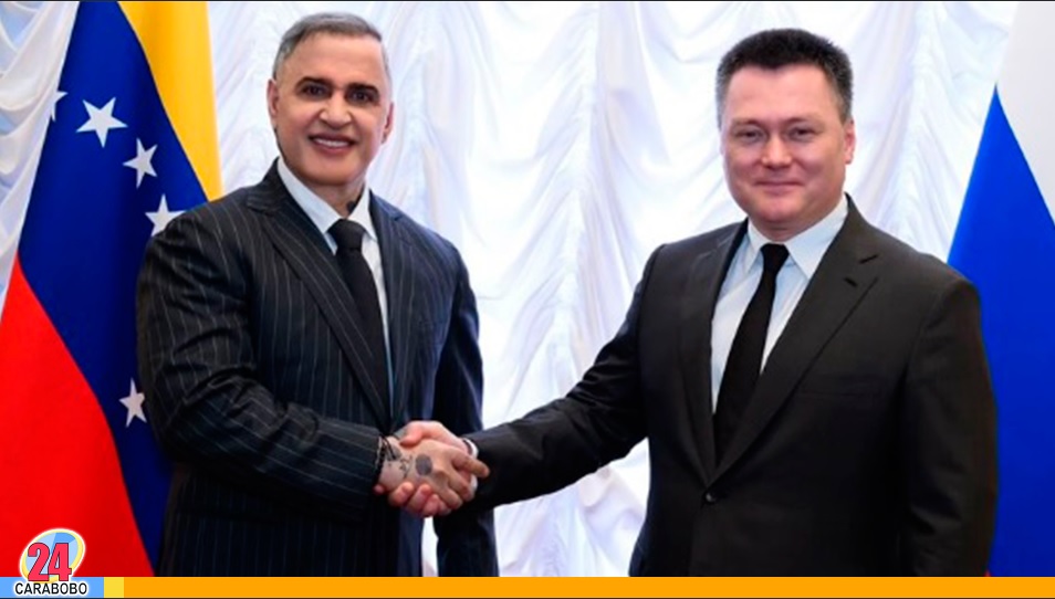 Tarek William Saab firmó en Moscú plan de trabajo