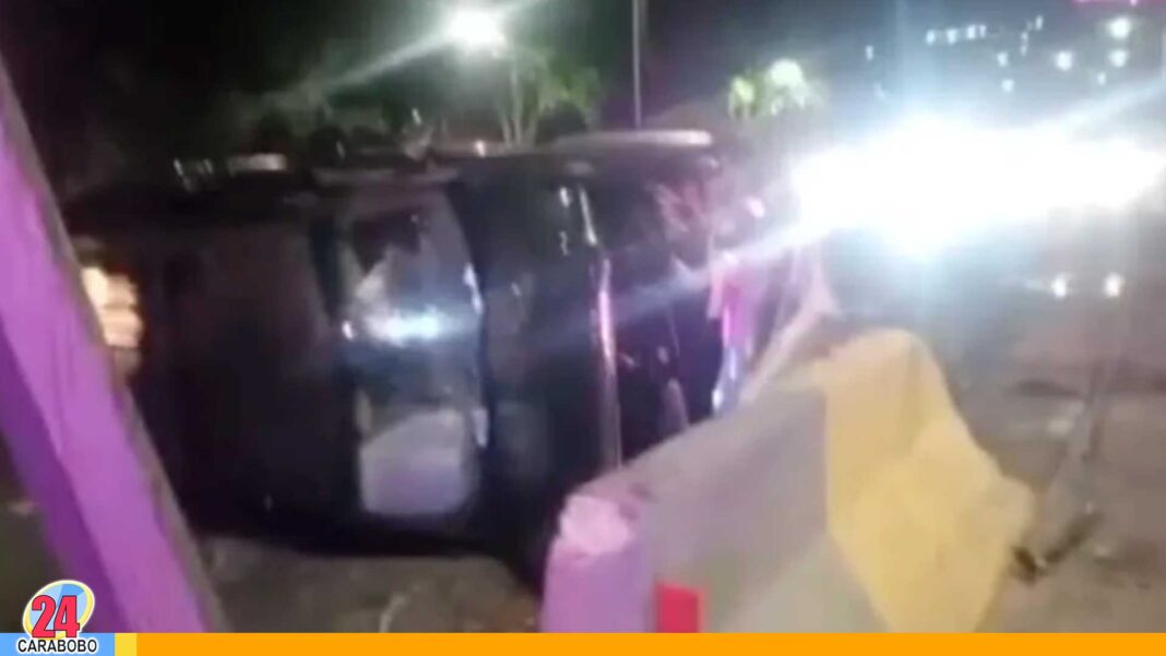 Volcamiento Autopista Prados del Este