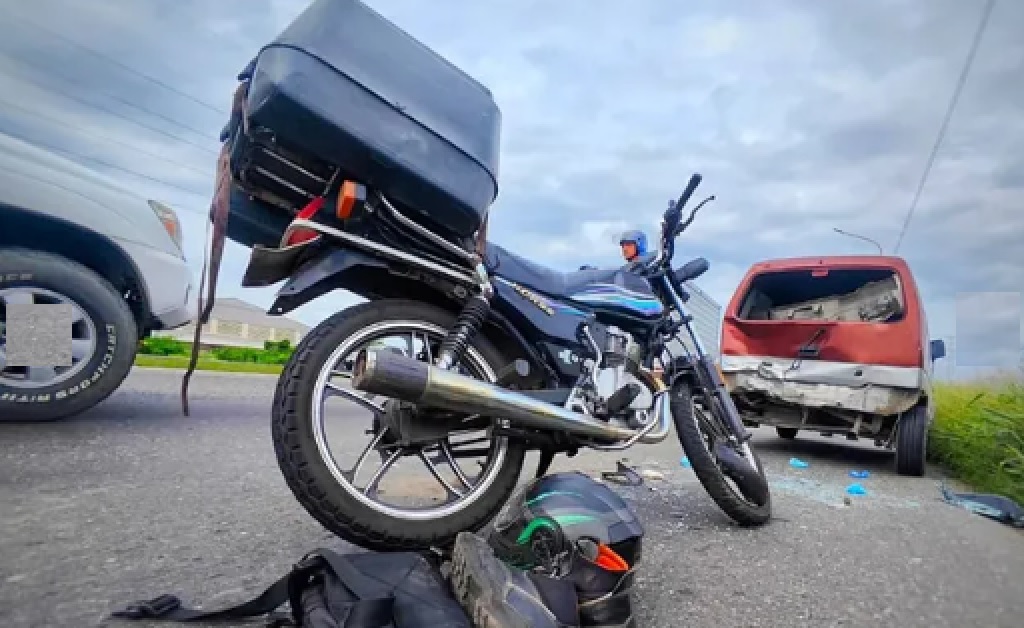 Motorizado lesionado tras accidente en la ARC