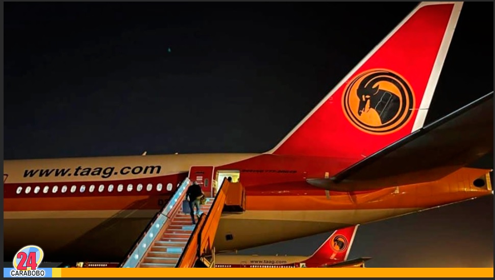Robo del avión de la aerolínea TAAG