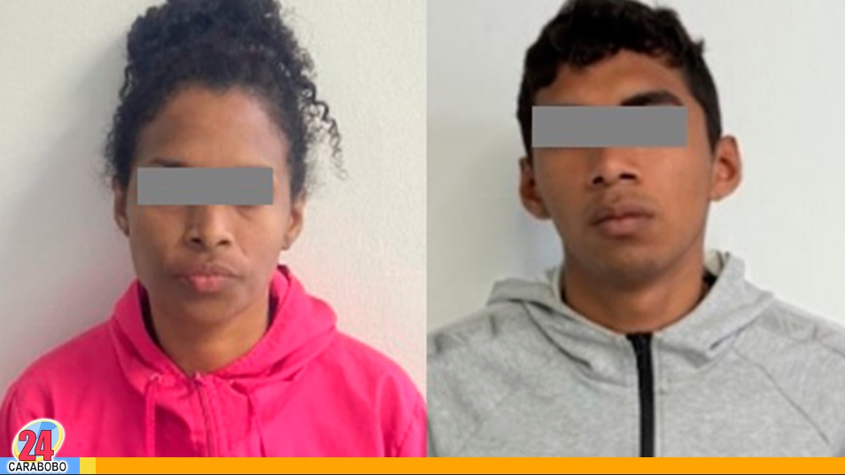 Madre e hijos detenidos en Baruta