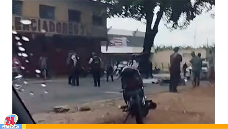 Accidente de tránsito en la avenida Fernando Figueredo