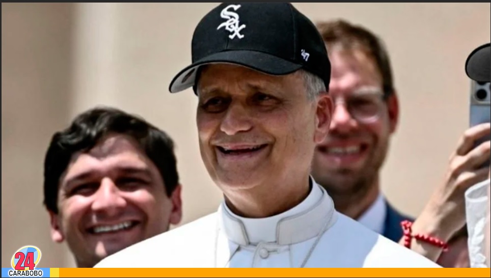 Papa León XIV se dejó ver con la gorra