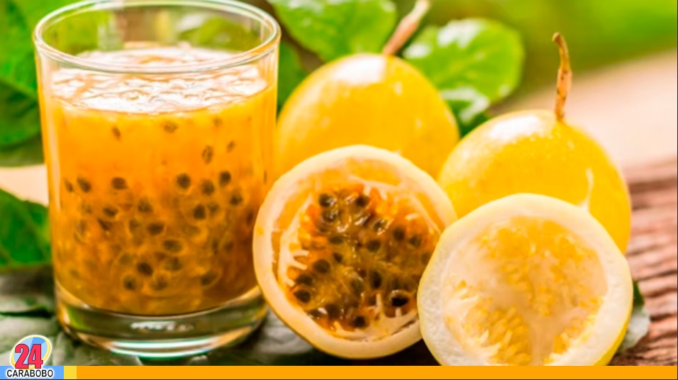 tomar jugo de parchita