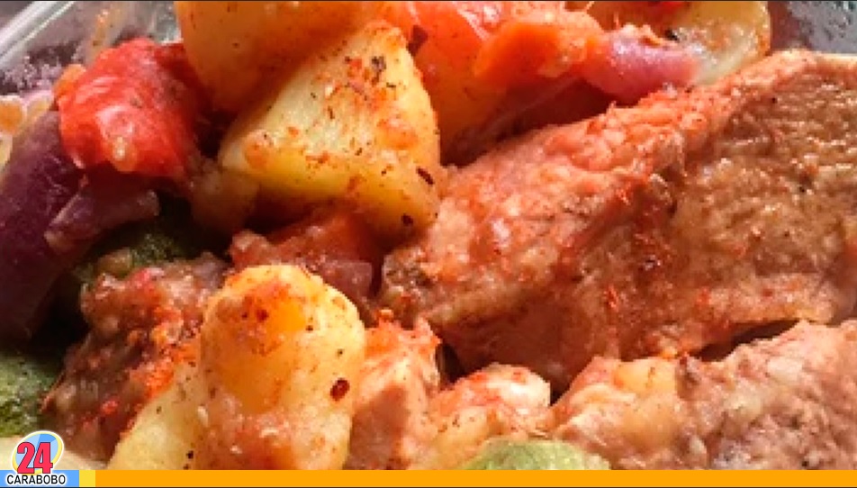 Pollo en salsa polaca