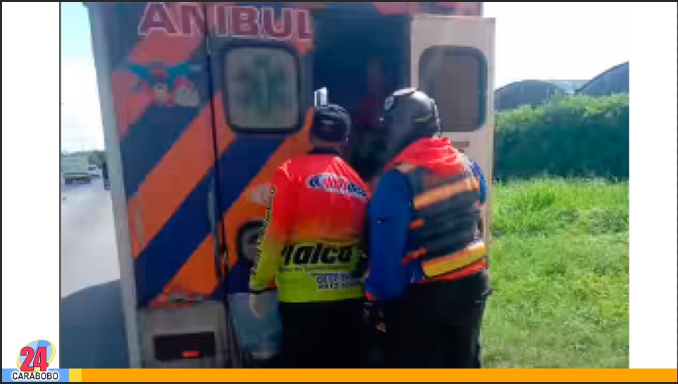 Accidente en el retorno de Los Caobos