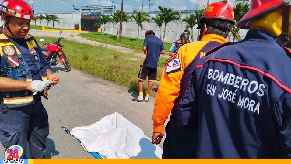 Accidente en la Autopista Morón Puerto Cabello