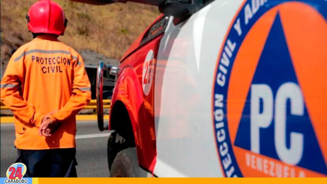 Autobús volcó en Táchira