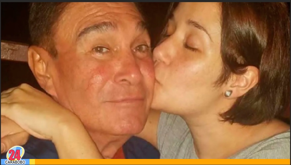 Daniela a su papá Daniel Alvarado