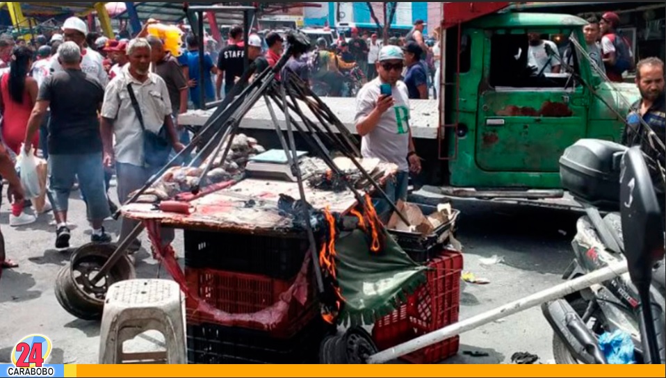 deflagración de bombona de gas en Caracas