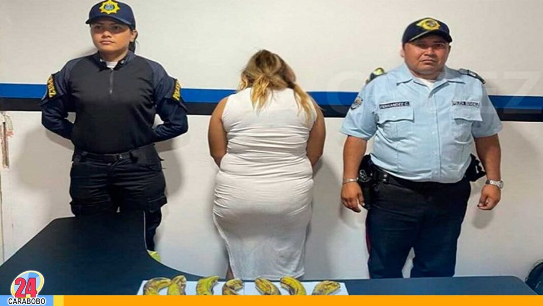 Detenida introducir droga cambures