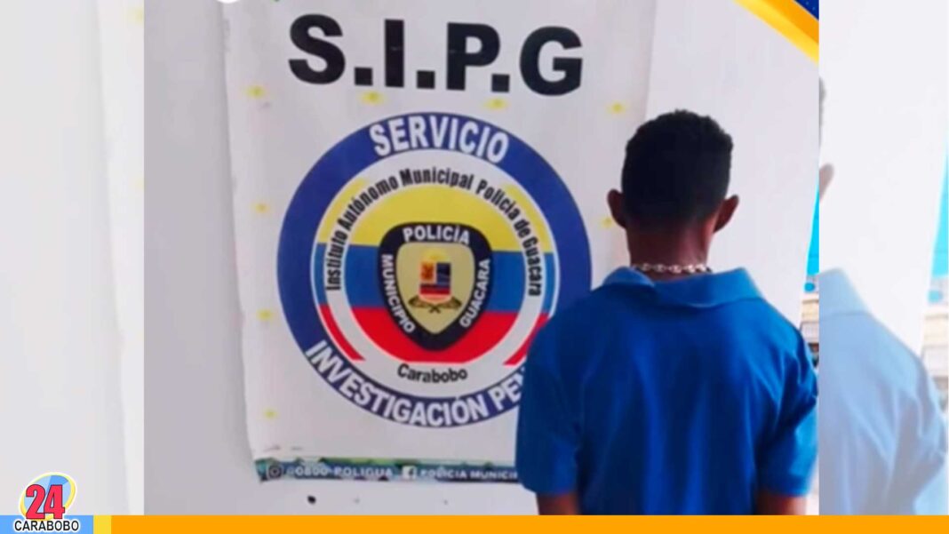 Detenido violencia género Guacara