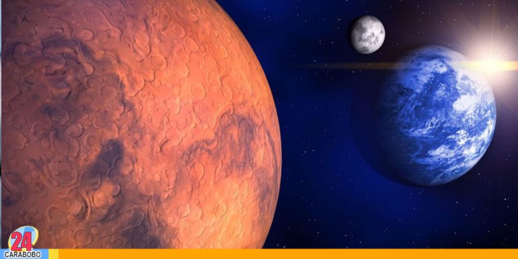 La Luna y Marte