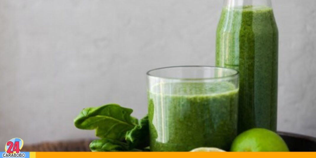 Prepara jugo verde