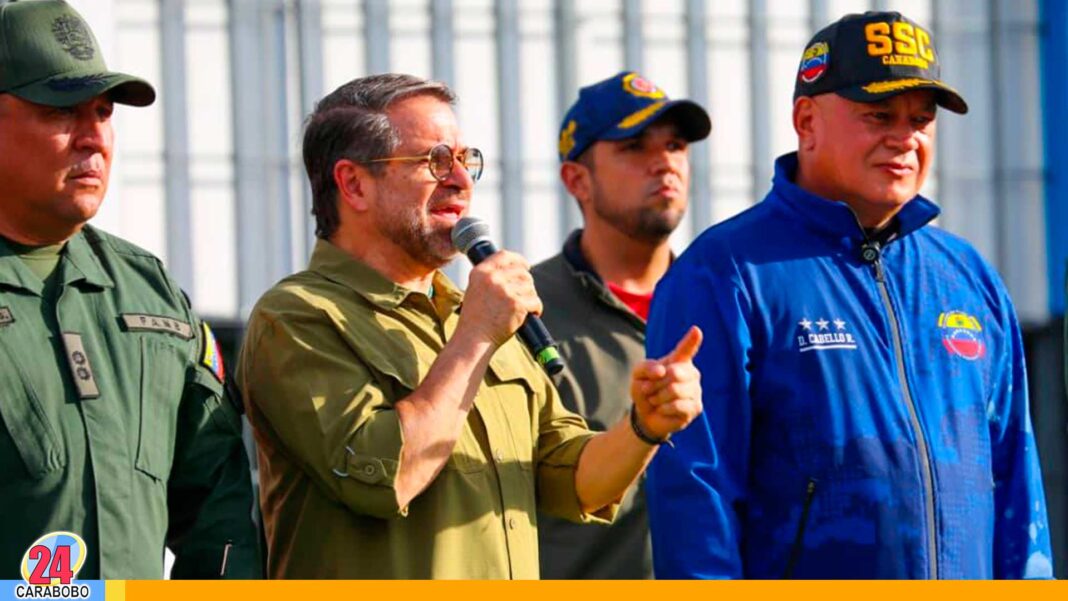 Ministro Diosdado Cabello en Carabobo