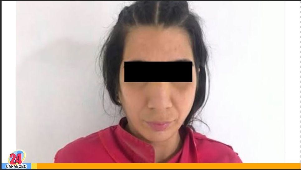 DETENIDA MUJER EN CARACAS