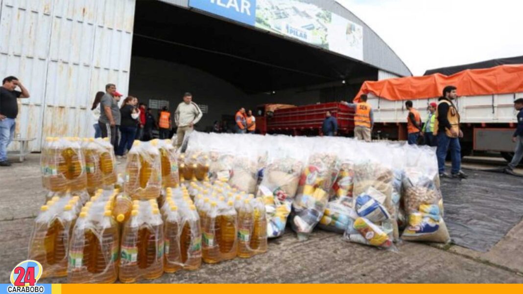 alimentos zonas afectadas Portuguesa