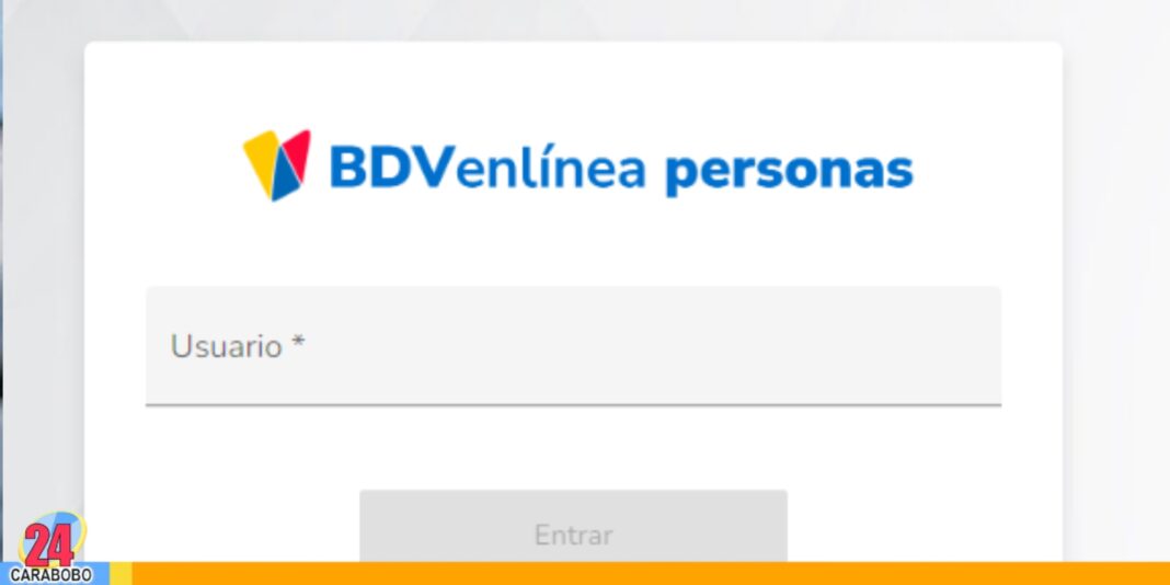 autogestión de contraseña BDV