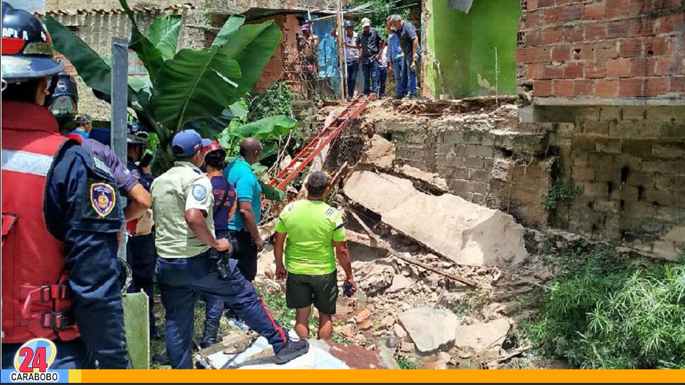 Puente colapsó en Baruta