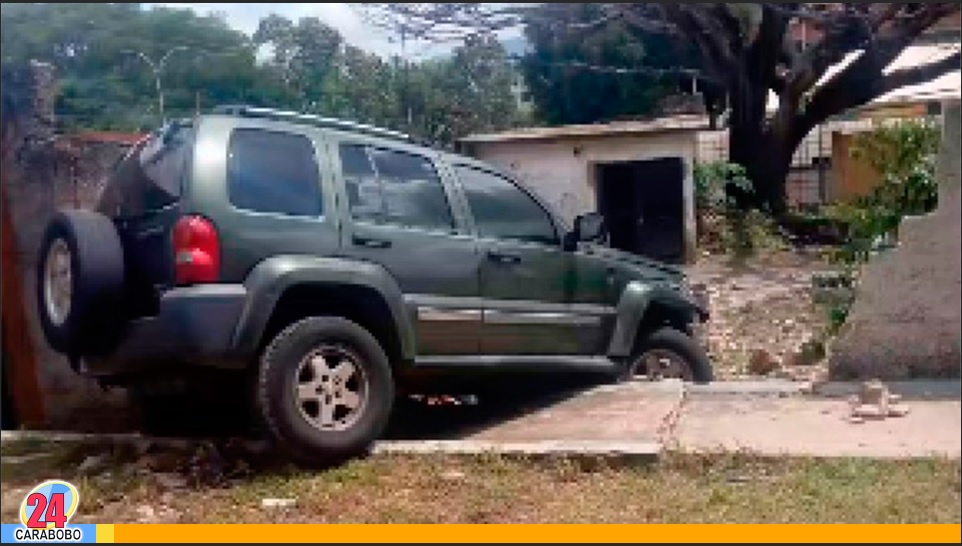 Accidente en Naguanagua dejó dos lesionados
