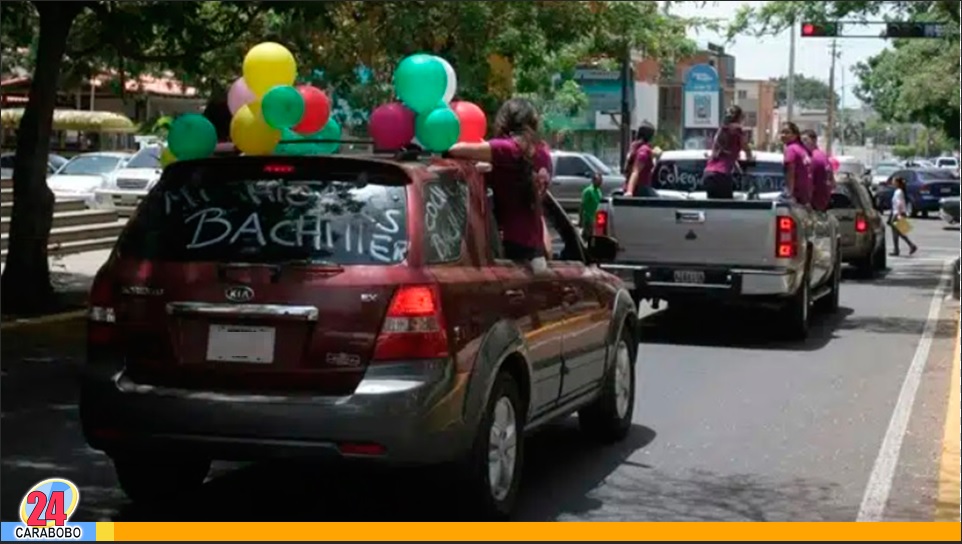 Caravanas estudiantiles por graduación