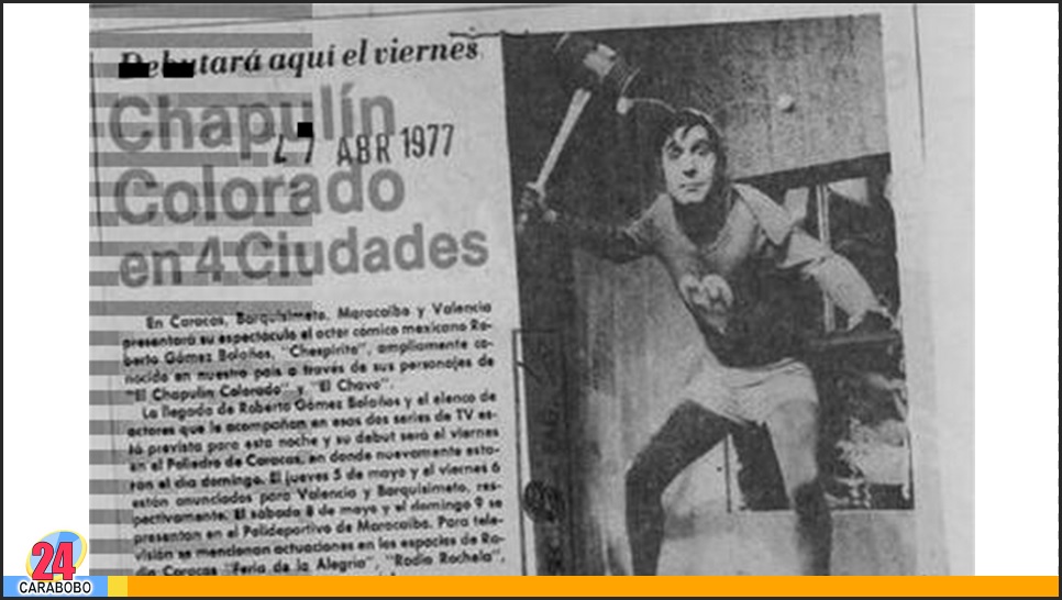 Chespirito y el elenco de la Vecindad visitaron Valencia