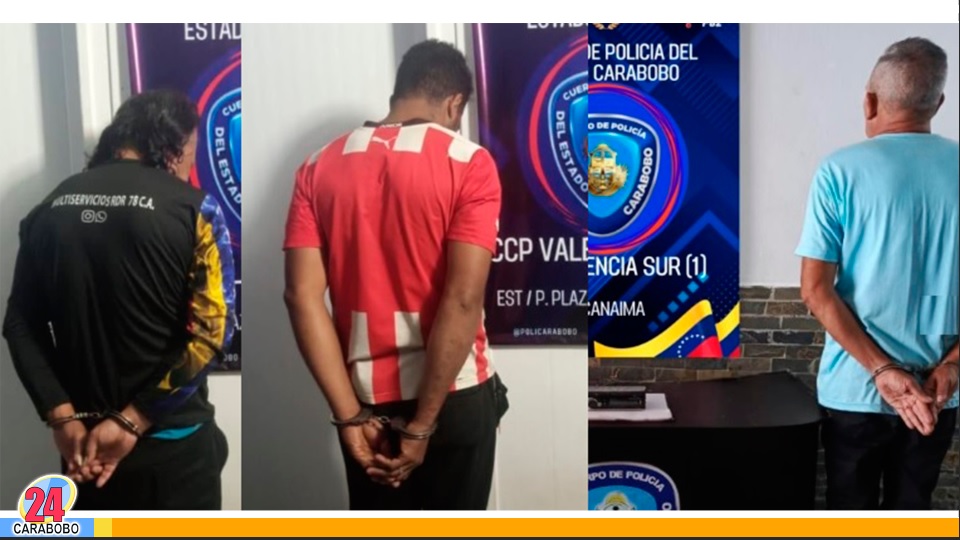 Tres detenidos en Valencia
