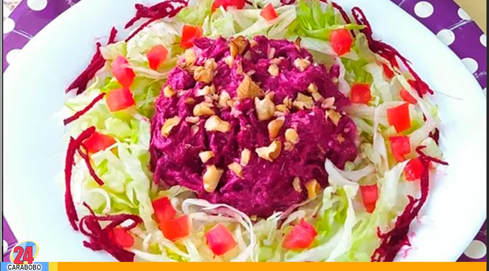 ensalada de remolacha y yogurt