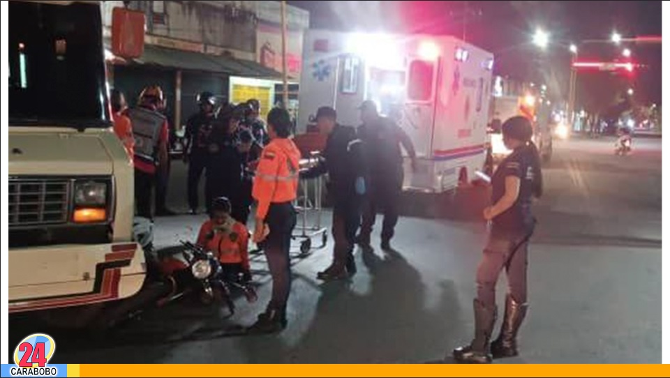 Accidentes en las avenidas Branger con Michelena