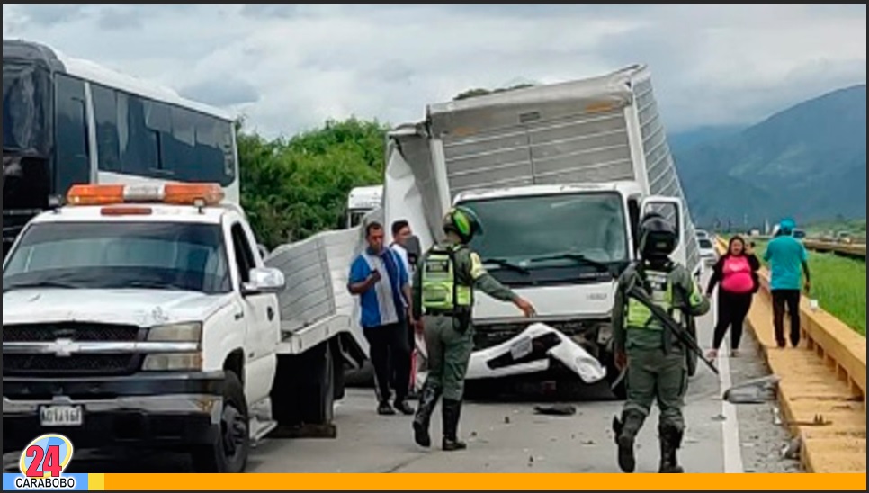 Hecho vial en el Viaducto La Cabrera