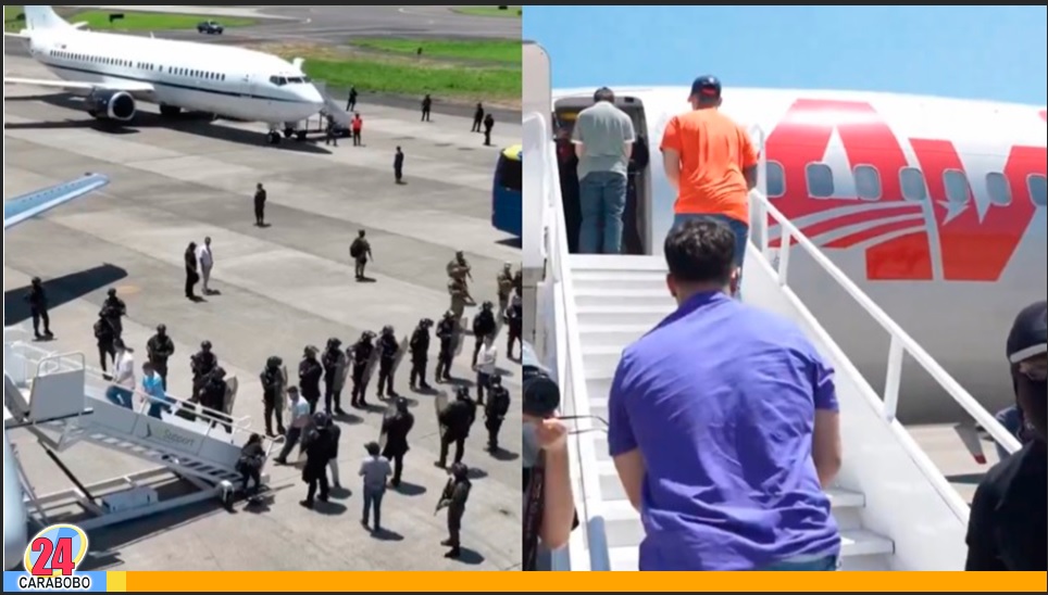 Confirmada la repatriación de 252 venezolanos desde El Salvador